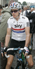 Geraint Thomas of Great Britain (Sky Professional Cycling Team) in the jersey of national champion at the start of the second stage of the 97th Tour de France from Bruxelles to Spa (Belgium). The stage was 201 km long. The second stage of 97th of Tour de France 2010 from Bruxelles to Spa was held on Monday, 5th of July 2010 in Belgium.

