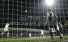 Goalie Samir Handanovic of Slovenia during football match of first round of UEFA European championships qualifications between Slovenia and Northern Ireland. Match between Slovenia and Northern Ireland was played on Friday, 3rd of September 2010 in Ljudski Vrt arena in Maribor, Slovenia.
