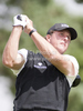 Phil Mickleson (USA) in action during the preview day of the PGA European Tour, Barclays Scottish Open part of the race to Dubai. 
