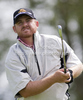 J.B. Holmes (USA)in action during the preview day of the PGA European Tour, Barclays Scottish Open part of the race to Dubai. 
