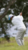 Trevor Immelman (RSA) in action during the preview day of the PGA European Tour, Barclays Scottish Open part of the race to Dubai. 
