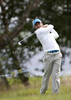 Trevor Immelman (RSA) in action during the preview day of the PGA European Tour, Barclays Scottish Open part of the race to Dubai. 
