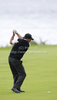 Phil Mickelson (USA) in action during the preview day of the PGA European Tour, Barclays Scottish Open part of the race to Dubai. 
