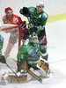 Ales Sila (no.1) of HDD Olimpija in action during ice hockey match Summer League Rudi Hiti (Poletna liga Rudi Hiti) 2010 between HDD Tilia Olimpija and HK Acroni Jesenice. Match between HDD Tilia Olimpija and HK Acroni Jesenice was held on Friday, 20th of August 2010 in Ljubljana, Slovenia.
