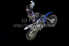 Nate Adams (USA) in action during a training session for the London stage of The Red Bull X-Fighters freestlye Motorcycle Cross Tournament held at Battersea Power Station in London, England, on 12th of August 2010.
