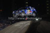 The Red Bull VW Tuareg from the Dakar rally takes to the air during the London stage of The Red Bull X-Fighters freestyle Motorcycle Cross Tournament held at Battersea Power Station, Battersea, London, England.
