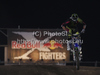 Adam Jones (USA) in action during the London stage of The Red Bull X-Fighters freestyle Motorcycle Cross Tournament held at Battersea Power Station, Battersea, London, England.

