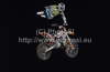 Levi Sherwood (NZL) in action during the London stage of The Red Bull X-Fighters freestyle Motorcycle Cross Tournament held at Battersea Power Station, Battersea, London, England.
