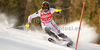 Mario Matt of Austria skiing in first run of Men slalom race of Audi FIS alpine skiing World Cup 2010-2011 in Kranjska Gora, Slovenia. Men slalom race of FIS alpine skiing World Championships, was held on Sunday, 6th of March 2011, in Kranjska Gora, Slovenia.
