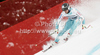Andreas Romar of Finland skiing in training run for men downhill race of Audi FIS Alpine skiing World cup in Garmisch-Partenkirchen, Germany. Training for men downhill race of Audi FIS Alpine skiing World cup, was held in Garmisch-Partenkirchen, Germany, on Friday, 27th of January 2012.
